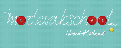 Modevakschool Noord-Holland – logo en huisstijl
