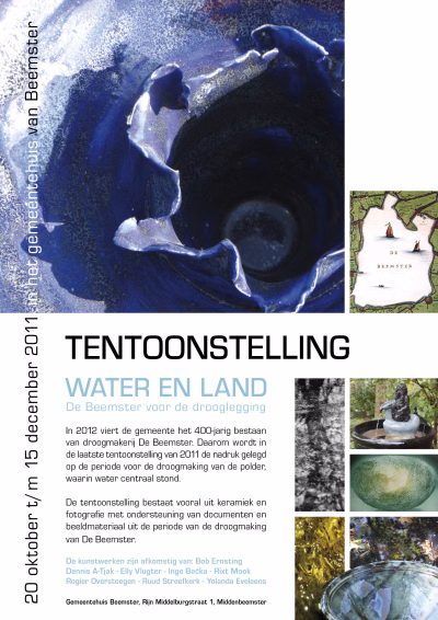 Poster expositie ‘Water en Land’