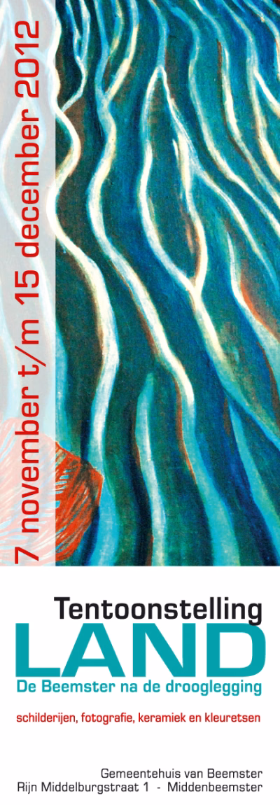 Flyer tentoonstelling ‘Land’