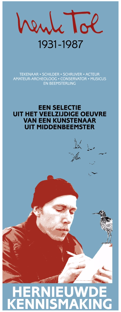 Flyer tentoonstelling ‘Henk Tol’