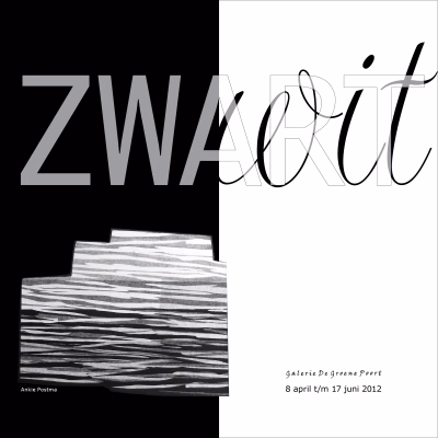 Galerie De Groene Poort – Uitnodiging ‘ZWARTwit’