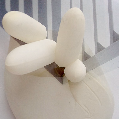 Latex handschoen – Plexiglasproject 1