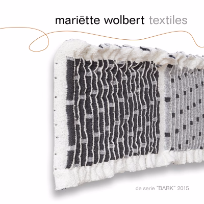 Mariette Wolbert Textiles – Promofolder voorkant